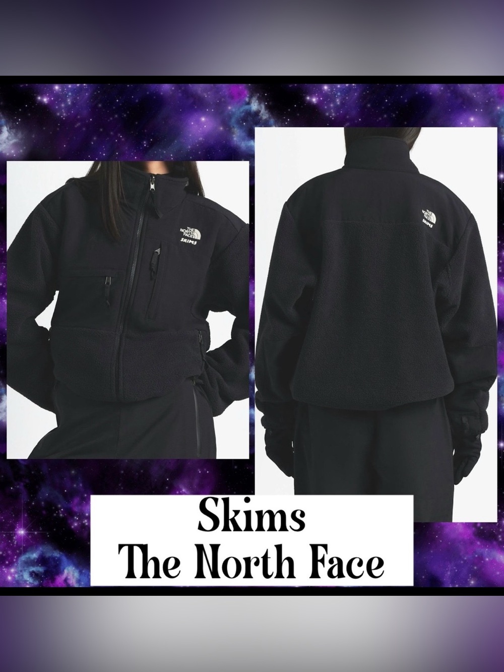 The North Face Skims 1995 DENALI FLEECE JACKET Onyx